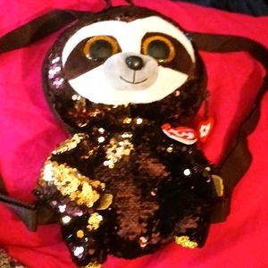 Ty Dangler sloth back pack